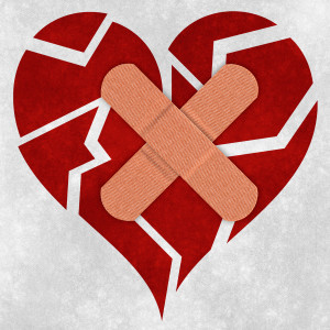 broken heart with bandaid « Charlotte Divorce and Child Custody Lawyer